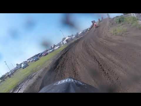 Hunter Clements 250A first moto from Bar2Bar