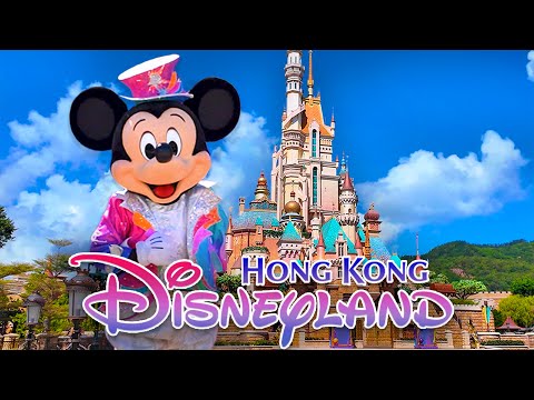 Video: Hong Kong Disneyland Complete Tour - Full Walkthrough & Ride POVs [4K]