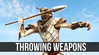 Skyrim Throwing Weapon Mods are Very Fun!