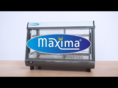 Maxima Gastro Wärmevitrine - 96 l - 67,5 cm - 3 Regale