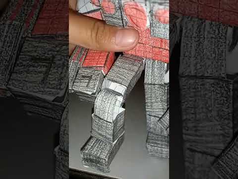 titan speakerman mejorado #papercraft #esfuerzo #epic #skibiditoilet #increible