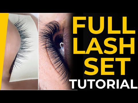 Volume Lashing - From Start To Finish