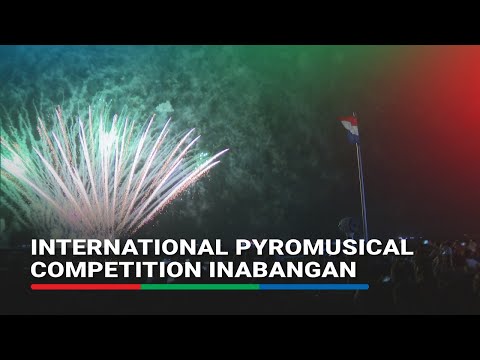 International Pyromusical competition inabangan