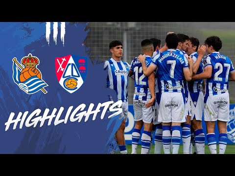 HIGHLIGHTS | J29 - 1ª RFEF | Sanse 3 - 0 CD Calahorra | Zubieta | Real Sociedad