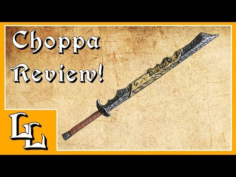 LARP Weapon Review! Epic Armoury's Choppa