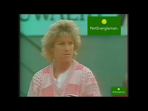 FULL VERSION 1986 - Evert vs Navratilova - French Open Roland Garros