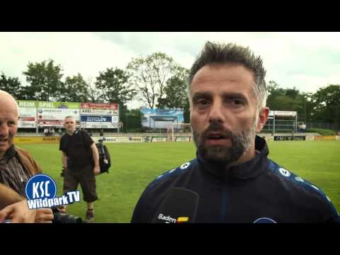 Testspiel beim 1. FC Bruchsal