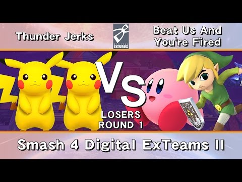 [DE] Smash 4 Digital ExTeams II - Losers 1 - Thunder Jerks vs Beat Us And You're Fired