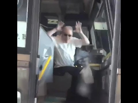 This bus driver did what?