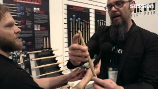 Video thumbnail for NAMM 2016: Vic Firth Signature Drumsticks: Chris Coleman, Jen Ledger, Ray Luzier & Keith Moon by session