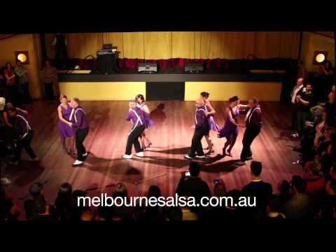 Melbourne Salsa Cuban Salsa Performance August 2014