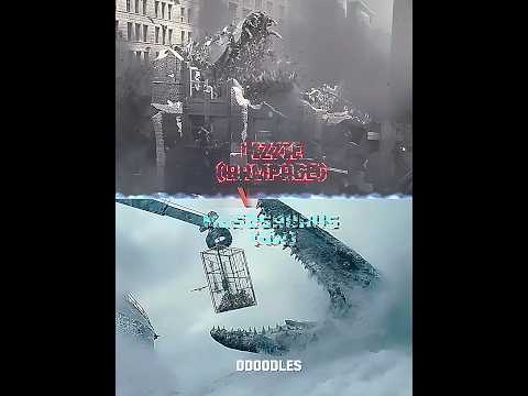 (Jw) Mososaurus vs Lizzie (Rampage) #jurassicworld #edit #shorts