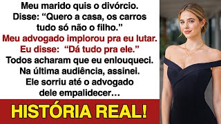 My husband took everything in the divorce and had no idea what he really took from me…