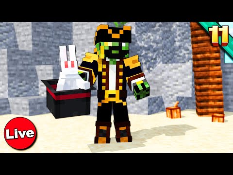 EPIC Minecraft Craft Attack 11 Live Build & Chat 🏴‍☠️