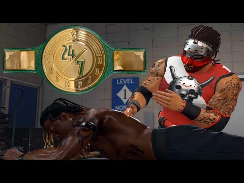 WWE 2K22 My Rise Pt 14🔥24/7 Champ