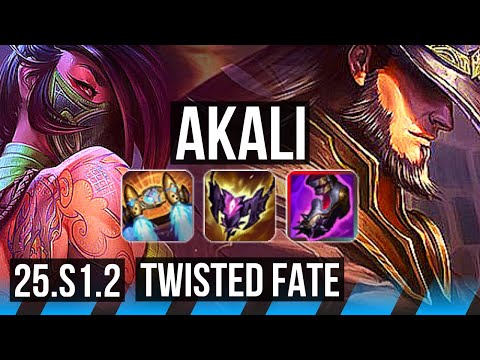AKALI vs TWISTED FATE (MID) | 13/4/12 | KR Master | 25.S1.2
