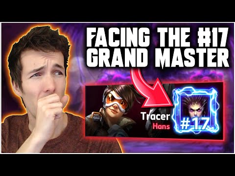 Facing The RANK 17 GRAND MASTER... Yikes! | Tyrande | Grubby - HotS