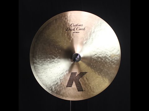 Zildjian 16" K Custom Dark Crash - 983g (video demo) image 2