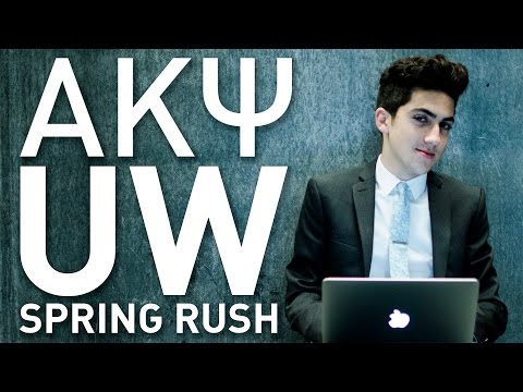 The Wolf of Alpha Kappa Psi | UW Spring Rush 2016 Video