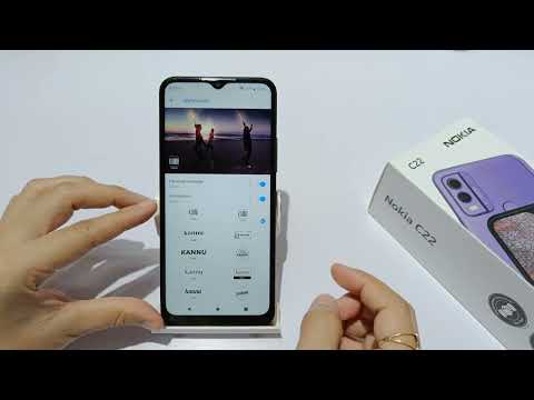 How to set camera watermark in nokia c21 | Nokia c22 me camera watermark kaise lagaye