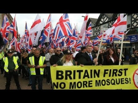 Britain First Jayda Fransen & Paul Golding reject UK ISLAMIC Sharia HATE Speech Law December 2017 Video