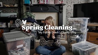 SPRING CLEANING  -  MY FABRIC STASH | @STASHHUB ORGANISATION