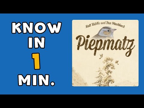 Piepmatz on BGA! know in 1 min! #boardgames
