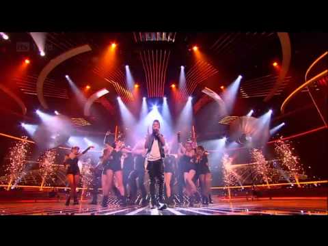 Marcus Collins sings his heart out - The X Factor 2011 Live Semi-Final (Full Version)