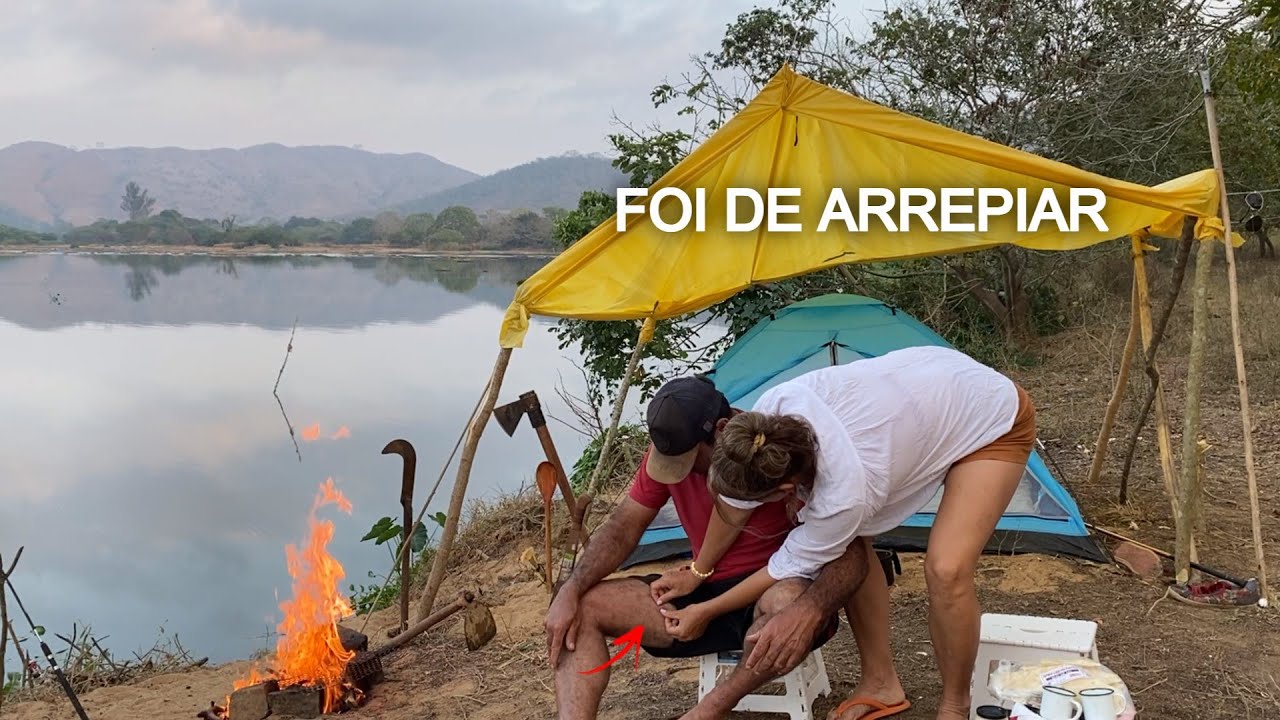 ACAMPAMENTO DE ARREPIAR, A GENTE NÃO VIA A HORA DO DIA CLAREAR.
