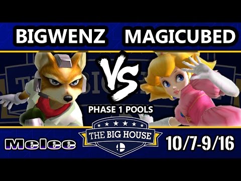 TBH6 SSBM - BigWenz (Fox) Vs. Magicubed (Peach) Smash Melee Pools