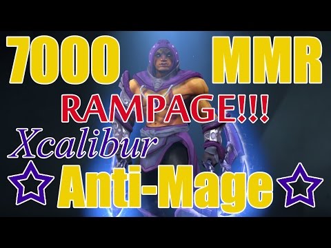 Antimage 7000MMR RAMPAGE Dagon, Xcalibur