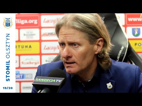 Konferencja po meczu Sandecja Nowy Sącz - Stomil Olsztyn 3:0 (7.03.2020 r.)