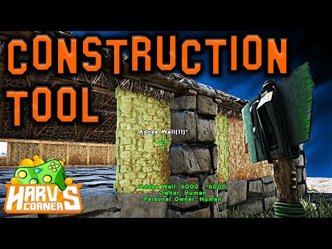 Ark Construction Tool Mod Review - Ark Survival Evolved