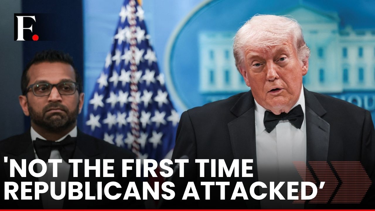 Trump Reacts After Shooting Incident At White House Press Dinner, Says Shooter 'A Sick Person'