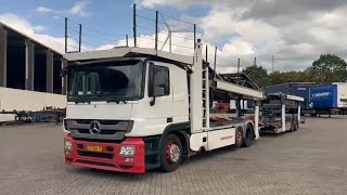 Mercedes-Benz ACTROS 2536 LL Metago NL truck car transporter + car transporter trailer | Image 4 - Autoline