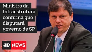 Tarcísio de Freitas: “Venda da Petrobras pode gerar investimento social”