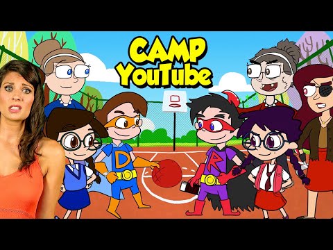 Camp YouTube with Ms. Booksy & Cool School Friends! 👏 Drew Pendous, Little Red + More!