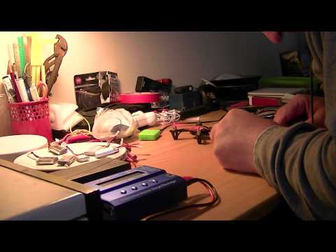 MongoTV_357 - Del 3 - Mongo Drones Testcenter - Ligegyldigt Motortest Med 650 mAh Batteri