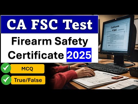 California FSC Practice Test 2025 - 30 Questions Answers MCQs and True False