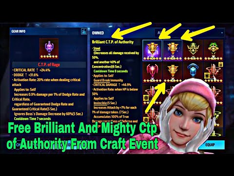 Brilliant And Mighty Ctp of Authority From Craft Event | Best Event For F2p? - Marvel Future Fight