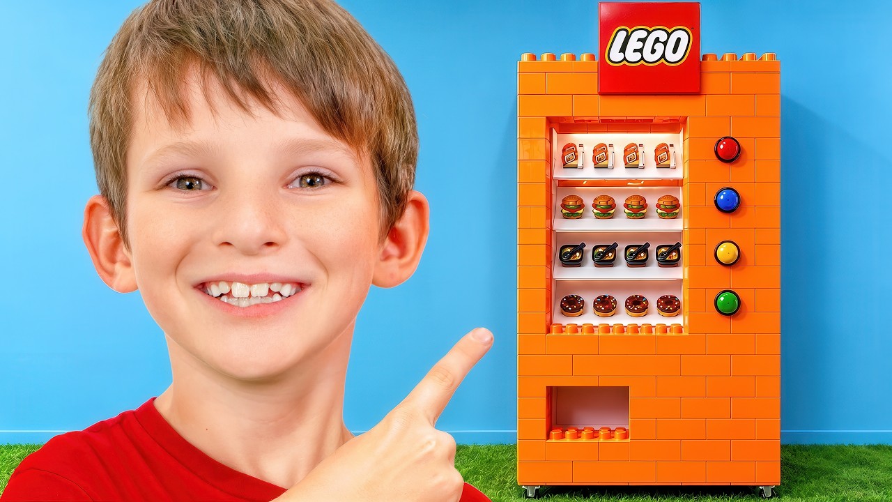 One Color LEGO Room Challenge! Can the Kids Finish in One Hour?