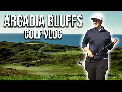 Playing The #14 Best Public Course in the US! | Arcadia Bluffs Golf Vlog
