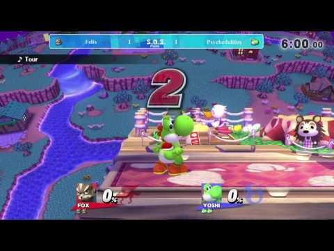 SOS4 Pools - Felix (Fox) vs Psychedelifox (Yoshi)