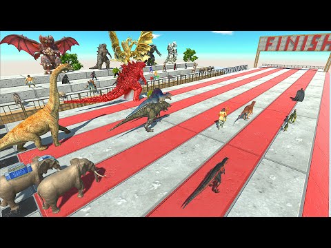 All Unit Speed Races Who is The Fastest? - Animal Revolt Battle Simulator