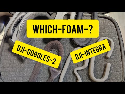 DJI Goggles 2 & DJI Integra Facefoam Update
