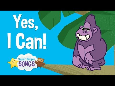 Yes, I Can! | Animal Song For Children | Super Simple Songs Video