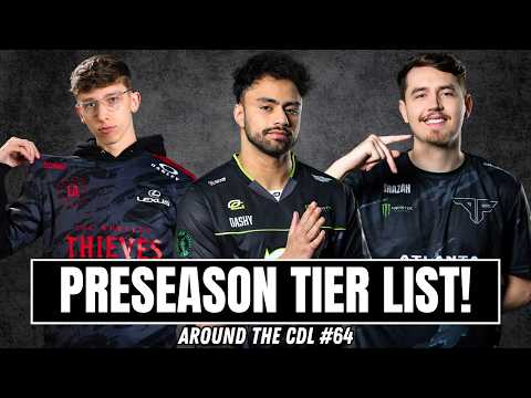 PRESEASON CDL TIER LIST! | Around The CDL Ep. 64