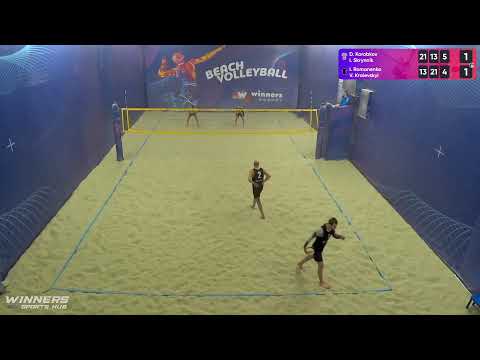 21:00 D. Korobkov / I. Skrynnik - I. Romanenko / V. Kraievskyi 17.04.2023 | Winners Beach Volleyball