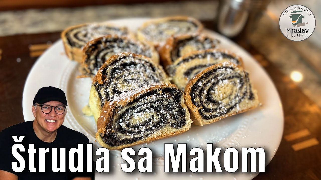 Štrudla sa makom je ukusna i zabavna poslastica.