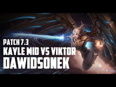 Best Kayle World - "Dawidsonek" in Midlane vs Viktor | Challenger | Patch 7.3